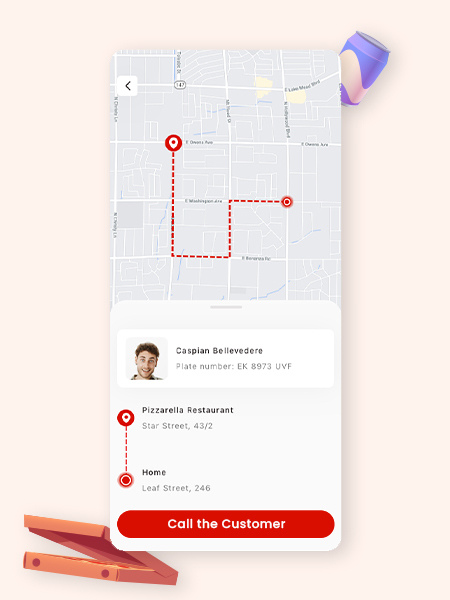 food delivery tracking system