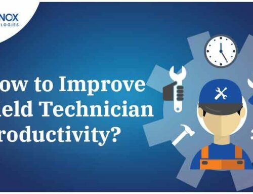 How to improve field technician productivity using field service management software?