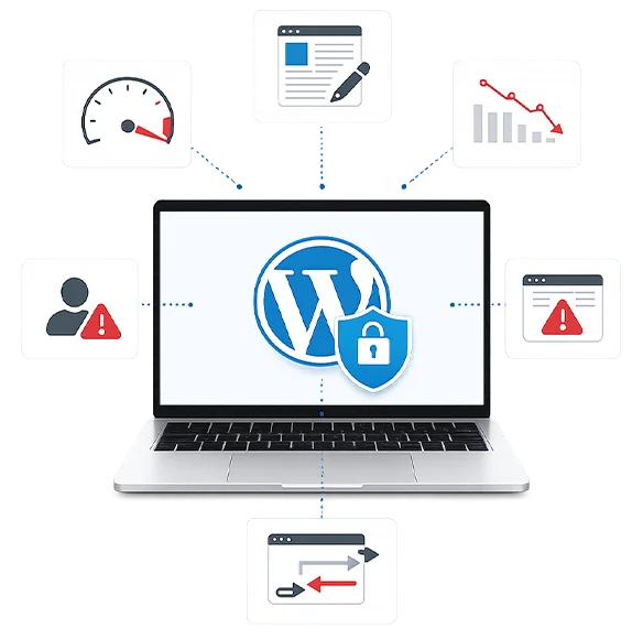 wordpress website recovery