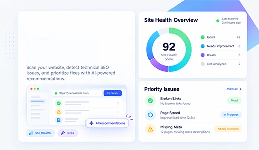 AI Audit & Site Optimizer Features