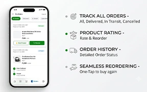 gkart-mobile-app-settings-view